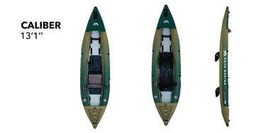 Aqua Marina 13’1” Caliber Angling Fishing Kayak overview